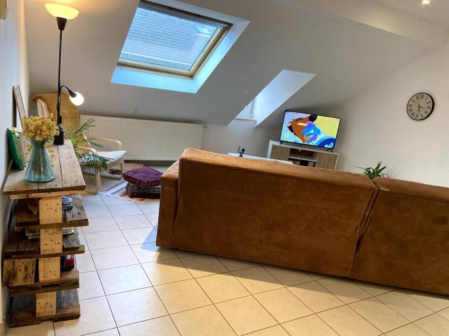 10Min Bus Strasbourg Centre-Parking Prive-Wifi-Tv Bischheim Exterior foto